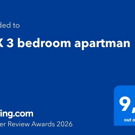 Lux 3 Bedroom 아파트 *